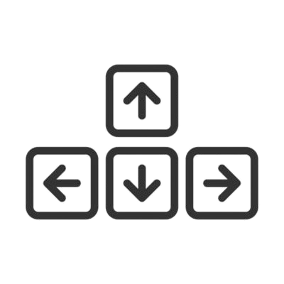 arrow keys